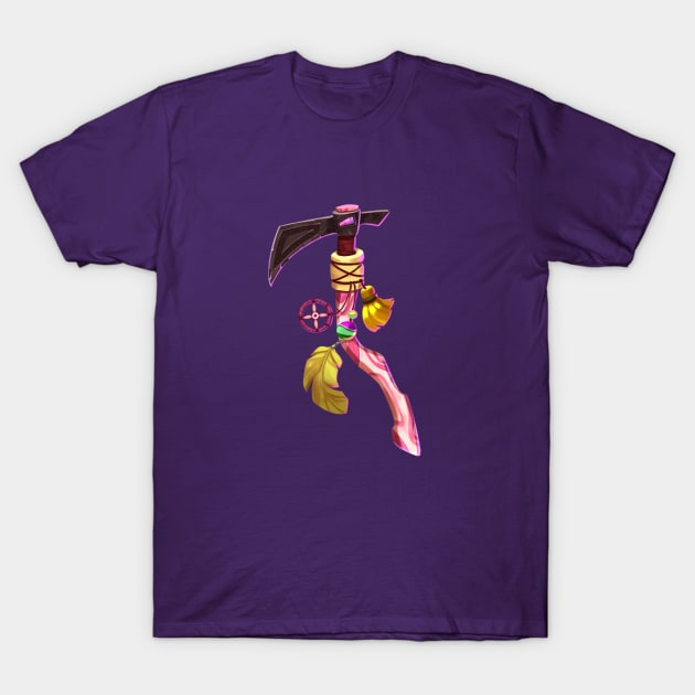 Shaman's tomahawk T-Shirt by Yana Graffox